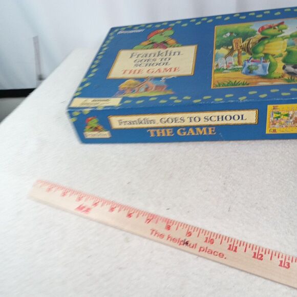 Franklin Goes to School Board Game Pressman 1998 Preschool Kids Fun - Picture 3 of 16